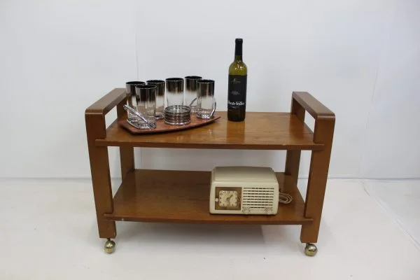 Mid Century Modern cart - Image 3