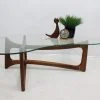 Adrian Pearsall Glass coffee table | - Image 4