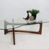 Adrian Pearsall Glass coffee table | - Image 5