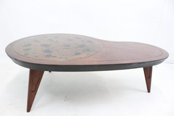 Kidney shaped coffee table | - Image 4