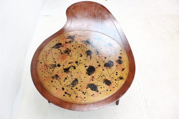 Kidney shaped coffee table | - Image 3