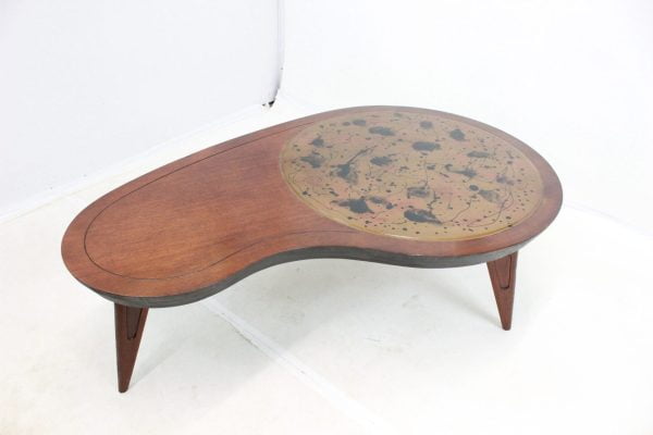 Kidney shaped coffee table | - Image 8