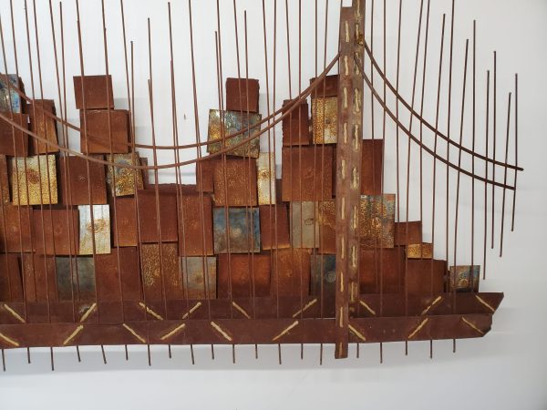 Jere wall sculpture Cityscape | - Image 4