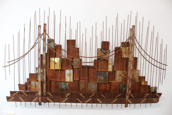 Jere wall sculpture Cityscape |