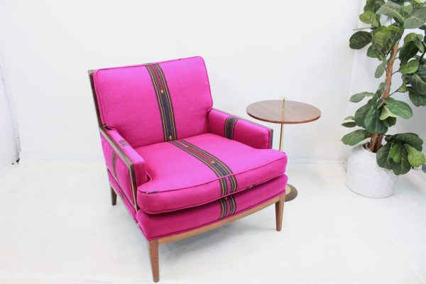 Mid Century Modern upholstered chair | - Image 10