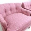 Vintage pair of upholstered chairs | - Image 8