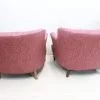 Vintage pair of upholstered chairs | - Image 6