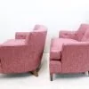 Vintage pair of upholstered chairs | - Image 4