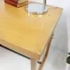 Mid Century Modern blonde desk | - Image 12