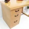 Mid Century Modern blonde desk | - Image 10