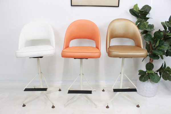 Mid Century Modern Bar stools set of 3 | - Image 17