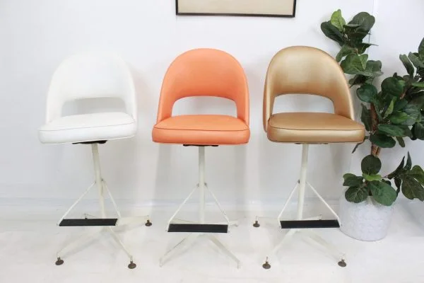 Mid Century Modern Bar stools set of 3 | - Image 17