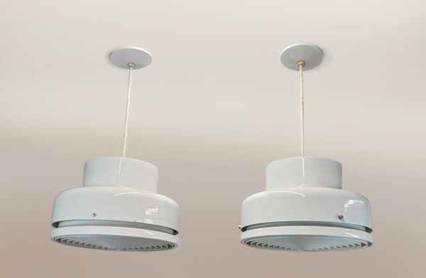 Pair of ceiling lights by Halo |