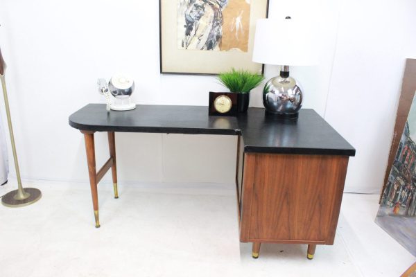 Mid Century Modern desk L shaped - Image 6