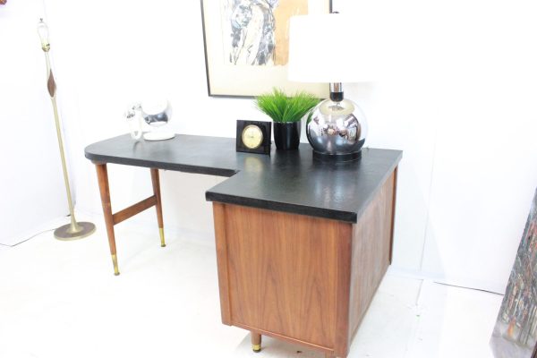 Mid Century Modern desk L shaped - Image 4