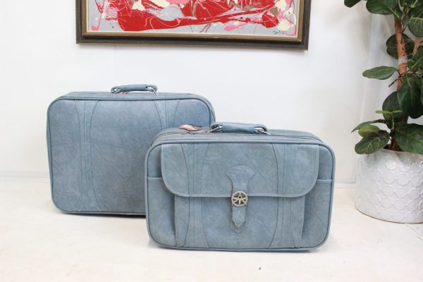 Vintage suitcase set of 2 pieces | - Image 2