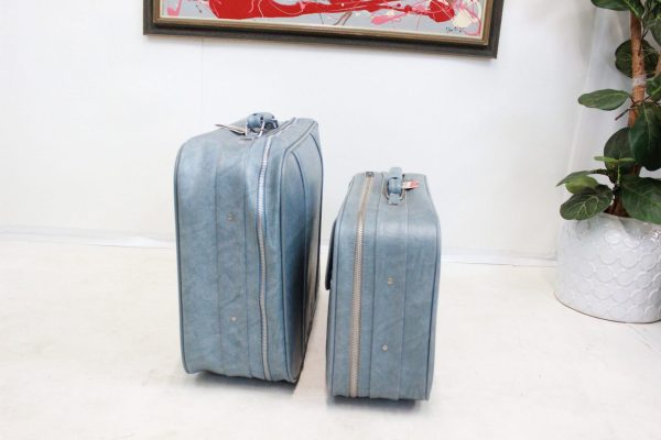 Vintage suitcase set of 2 pieces | - Image 7