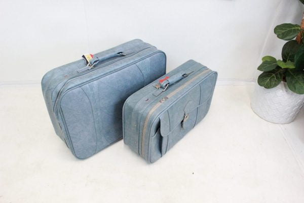 Vintage suitcase set of 2 pieces | - Image 5