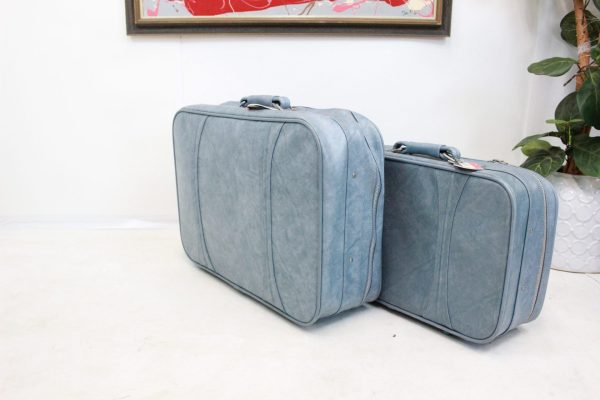 Vintage suitcase set of 2 pieces | - Image 3