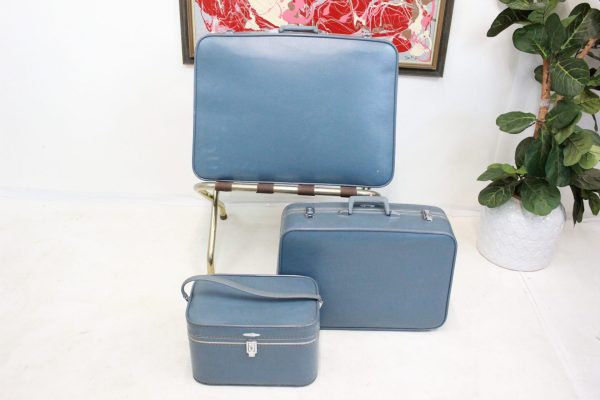 MCM Luggage set of 3 pcs powder blue | - Image 4
