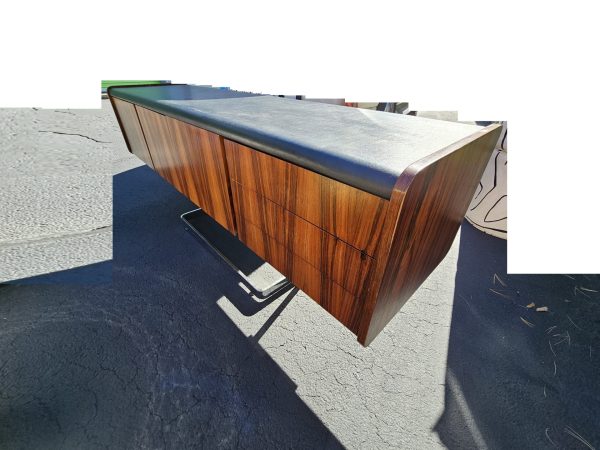 Rosewood Chrome Credenza By Ste. Marie And Laurent (2) | - Image 2