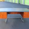 Rosewood and Chrome Desk by Ste. Marie and Laurent - Image 8