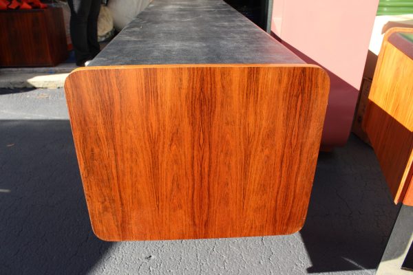 Rosewood and Chrome credenza by Ste. Marie and Laurent - Image 7