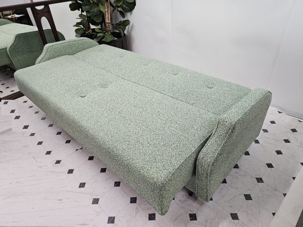 Mid Century Modern sofa bed convertible | - Image 3