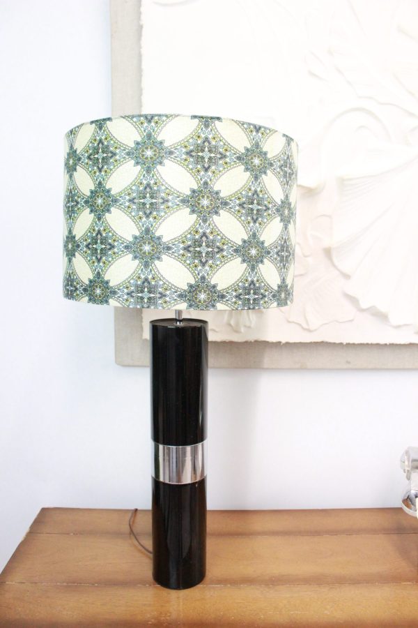 Mid Century Modern lamp chrome and resin | - Image 11