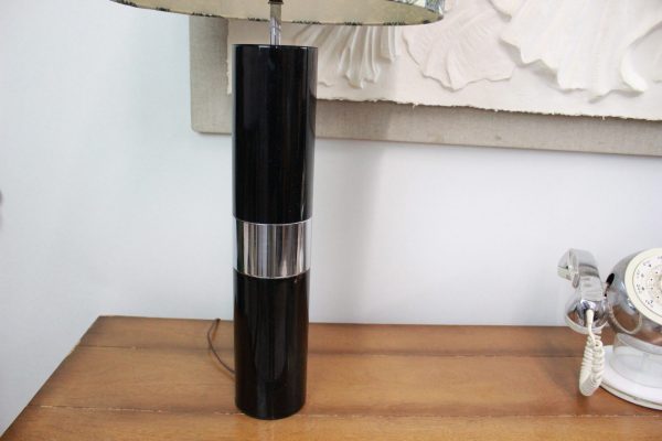 Mid Century Modern lamp chrome and resin | - Image 10