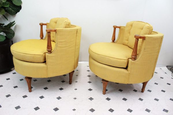 Vintage Mid Century chair set by Karpen | - Image 9