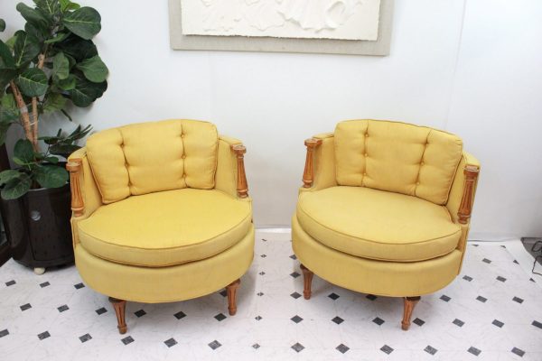 Vintage Mid Century chair set by Karpen | - Image 8