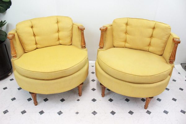 Vintage Mid Century chair set by Karpen | - Image 7