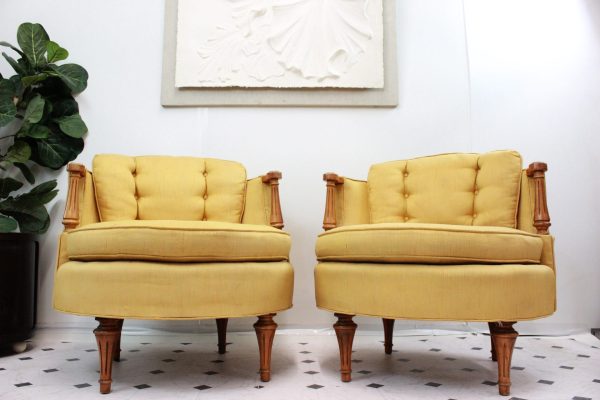 Vintage Mid Century chair set by Karpen | - Image 2