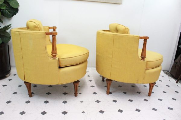 Vintage Mid Century chair set by Karpen | - Image 15