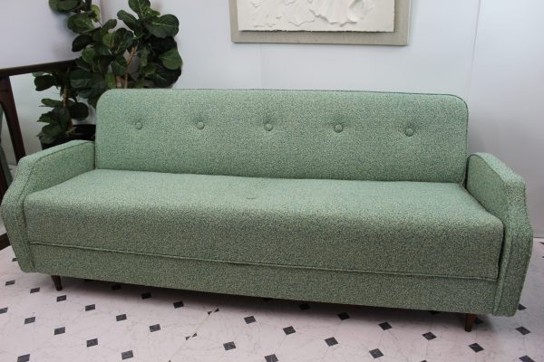 Mid Century Modern sofa bed convertible | - Image 9