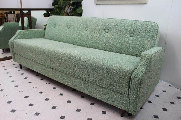 Mid Century Modern sofa bed convertible | - Image 8