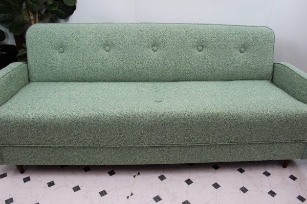 Mid Century Modern sofa bed convertible | - Image 6