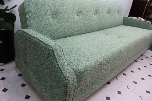 Mid Century Modern sofa bed convertible | - Image 5