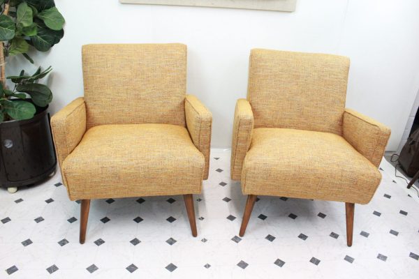 Mid Century Modern chair set of 2 | - Image 10