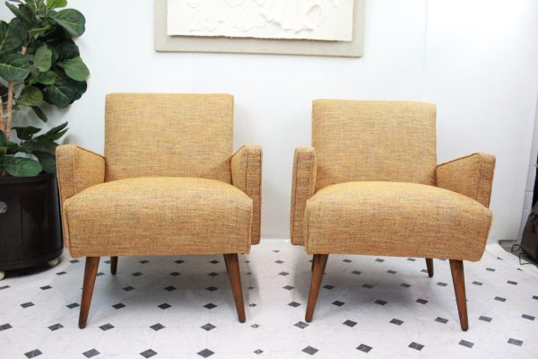 Mid Century Modern chair set of 2 | - Image 9