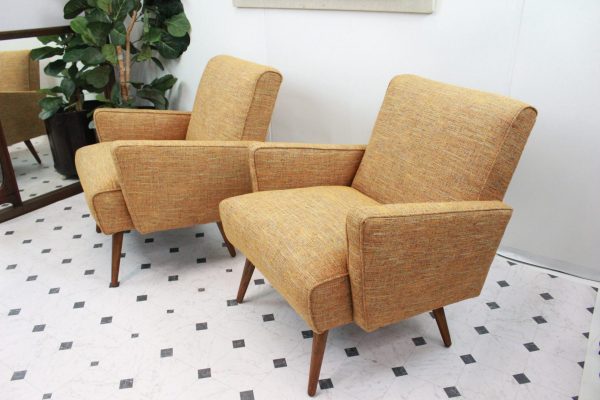 Mid Century Modern chair set of 2 | - Image 7