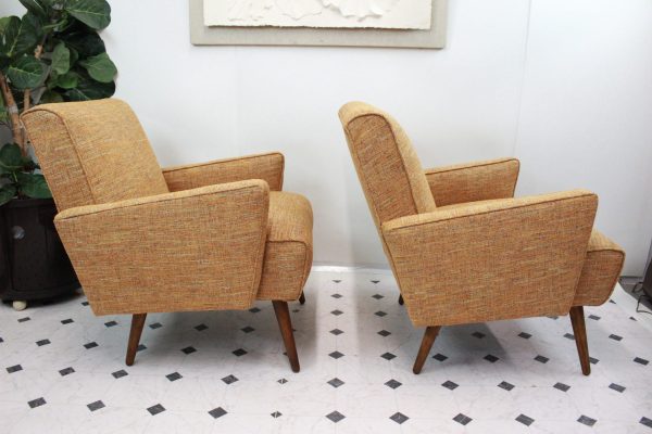 Mid Century Modern chair set of 2 | - Image 6