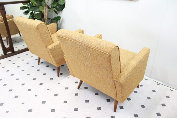 Mid Century Modern chair set of 2 | - Image 3