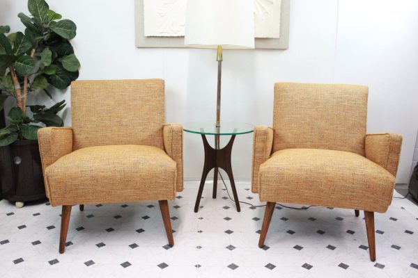 Mid Century Modern chair set of 2 | - Image 2