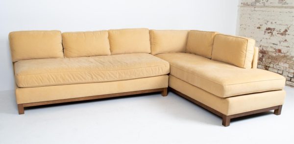 Modern Mitchell Gold + Bob Williams Sectional Sofa