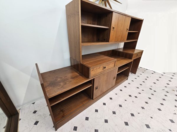 Mid Century Modern Bookcase | - Image 13