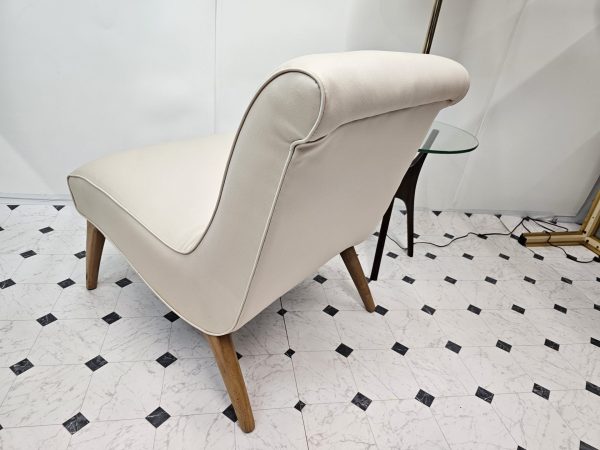 Mid Century Modern Heywood Wakefield armless chair | - Image 5