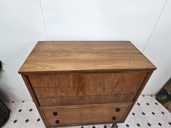 Mid Century Modern highboy by Dixie | - Image 8