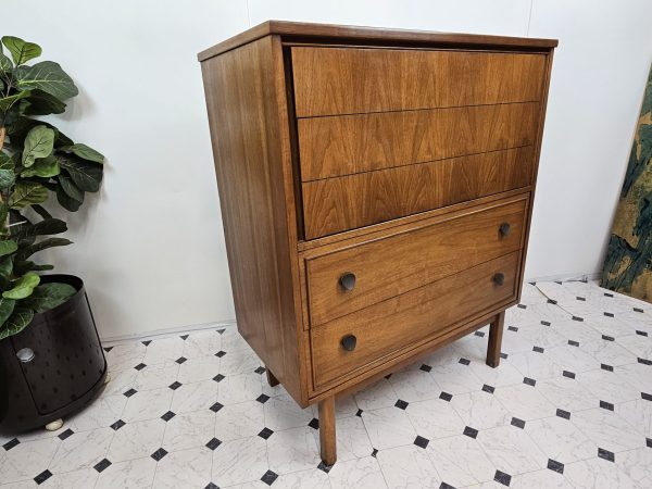 Mid Century Modern highboy by Dixie | - Image 11